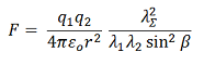 The Coulomb law for moving charges